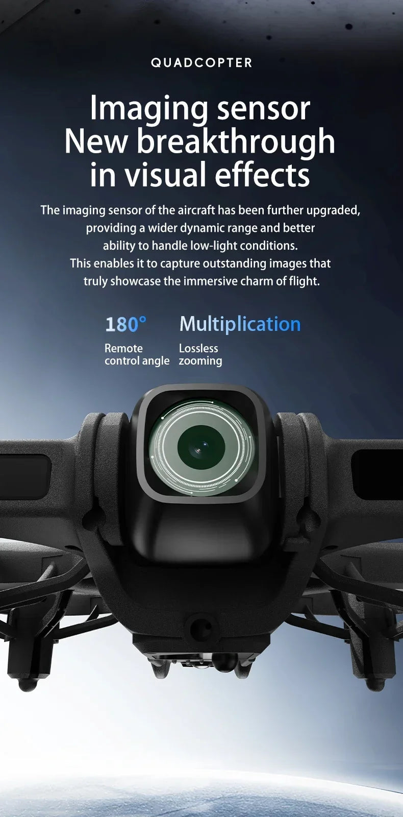 Dron Lenovo Z906 con Cámara Aérea 8K HD, Inteligente, con Sistema Anticolisión, Control Remoto con Pantalla Grande, Plegable, Motor sin Escobillas, GPS