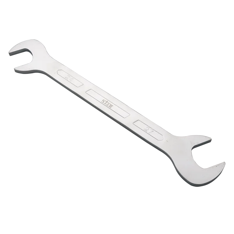 Professional Slant Long Open End Wrench Set Double Head Spanner Multi Function Auto Repair Tool