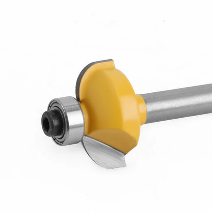 1pc 6mm Shank Router Bit Straight T Bit V Flush Trimming Cleaning Round Corner Cove Box Bits Milling Cutter For Wood MC06010