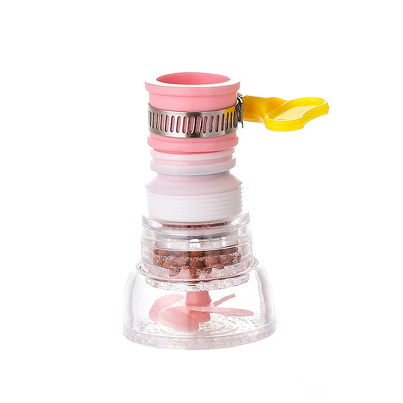 Universal 360° Rotating Faucet Aerator Swivel Water Saving Nozzle Kitchen Sink Faucet Attachment Accessories