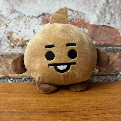 Juguetes de Peluche BTed 21, Mini Llavero Kawaii, Colgante de Anime, Adorno para Niños de 12-22 cm, Periféricos BT, Muñeco de Peluche Suave, Regalo