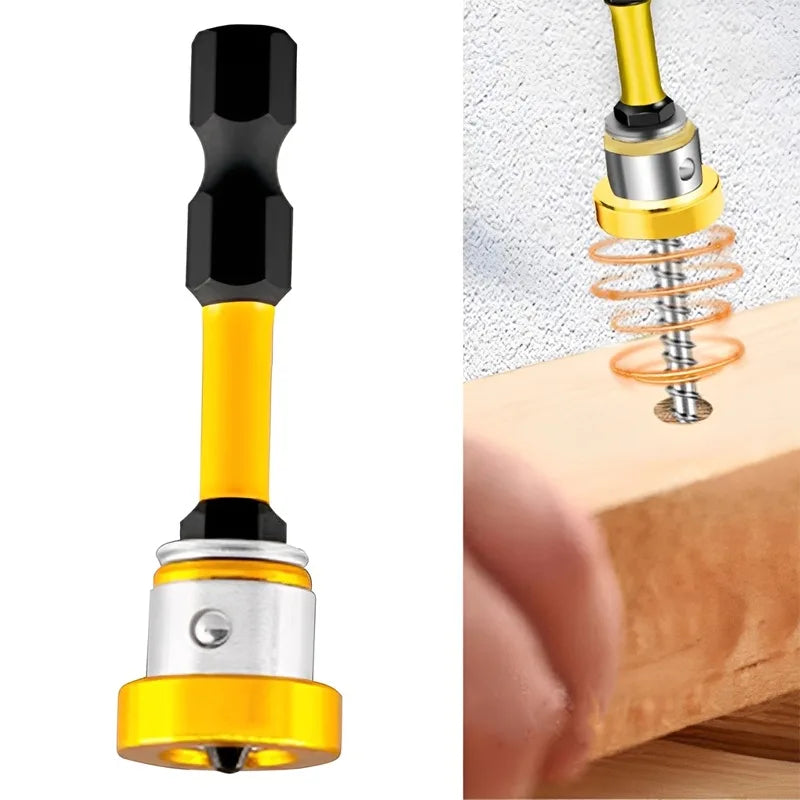10/1x Screw Bits Plasterboard Magnetic Positioning Screwdriver Bits Hex Shank Drywall Extension Locating Batch Head Tools Parts