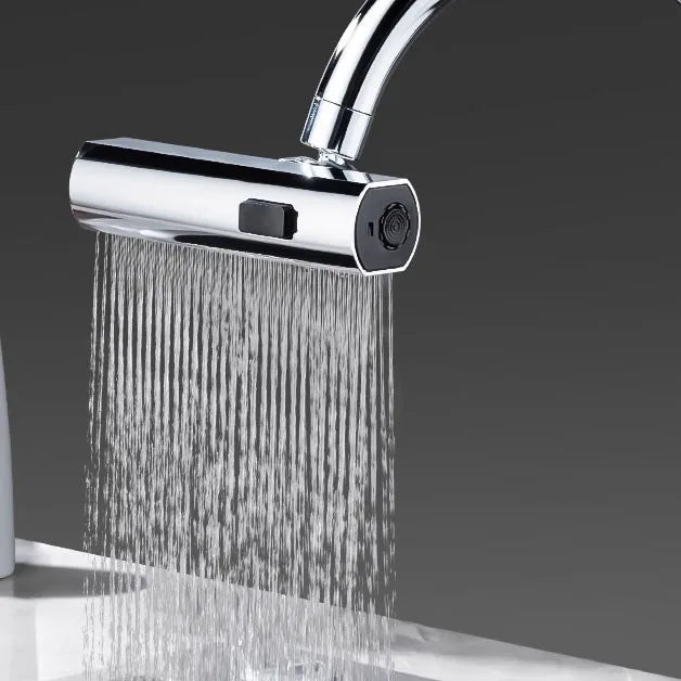 New 3 Modes Kitchen Faucet Universal Rotation Multifunction Swivel Spout Sprayer Waterfall Type Water Tap Bathroom Accessories