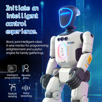 Nuevo Robot Jjrc R40 de Simulación Inteligente Interactivo y Programable, Robot Cantante y Bailarín, Apto para la Interacción en el Hogar