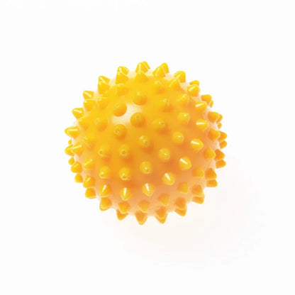 Bola de PVC para fisioterapia y Fitness, Bola de masaje con púas duras para aliviar la fascitis Plantar, equipo portátil, deportes de culturismo, 7cm