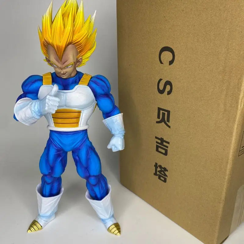 Figura de acción de Vegeta de Dragon Ball a escala 1/6, Super Saiyan Demonic Berserk, estatua de anime para decoración de escritorio, para coleccionistas de anime.