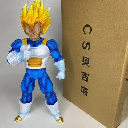 Figura de acción de Vegeta de Dragon Ball a escala 1/6, Super Saiyan Demonic Berserk, estatua de anime para decoración de escritorio, para coleccionistas de anime.