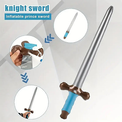 15 Espadas Inflables de PVC para Fiestas, Regalos para Eventos, Ideales para Carnavales, Cumpleaños, Bodas, Decoración