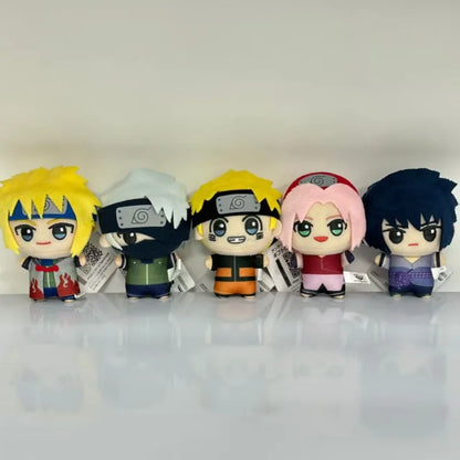 Nuevo Llavero de Peluche de Anime Naruto, Muñeco de Algodón de Haruno Sakura, Kawaii Shippuden, Sasuke, Kakashi, Colgante para Bolsa, Regalos Creativos para Fans