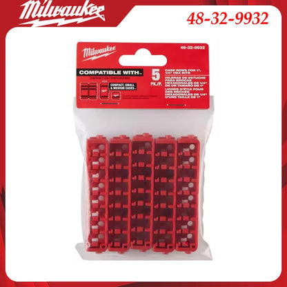 Milwaukee Heavy-Duty Impact Drill Bit Kit 1/4" Hex Magnetic Screwdriver Bits Organized in Portable Storage Case