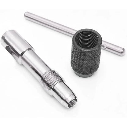 High Quality T-type Wrench Drill Set Hand Tapping Tools Machine Screw Thread Tap Twist Bit M3/M4/M5/M6/M8 Tap Set DIY Tool
