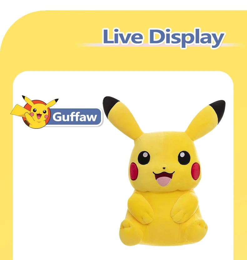 Pokemon Kawaii Pikachu lindos juguetes de peluche de alta calidad Anime tiro almohada cumpleaños regalo de Navidad para niños amigos niños niñas