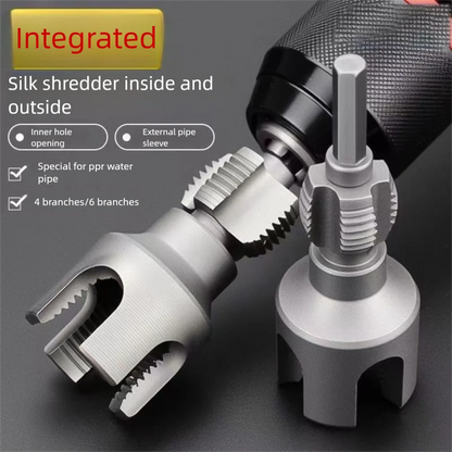 PPR Pipe Threader Kit Internal & External Pipe Threading Tool, Carbon Steel Die Set for PPR Pipe Tapping