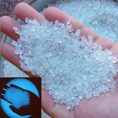 Luminous Sand Glow In Dark Stone Pebble Garden Yard Outdoor Path Lawn Decoration Fish Tank Aquarium Home DIY Decor 3-5mm