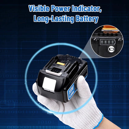 EZ-300 EZ-400 Electric Hydraulic Plier with Battery Handheld Rechargeable Cable Copper Aluminum Terminal Crimping Tool & 12 Sets of Dies