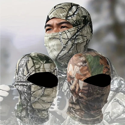 Balaclava Headgear Full Face Masks Sun Shield Face Cover Hoods For Men Women Hunting Sports Tactical Outdoor Camouflage Mask
