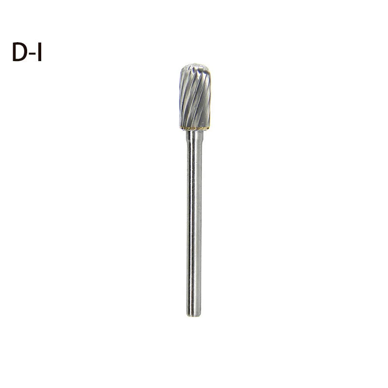High-speed Steel Rotary Burr Carving Burr Bits Double Diamond Cut Dremel Tools for Wood Stone Carving Steel Metal Working