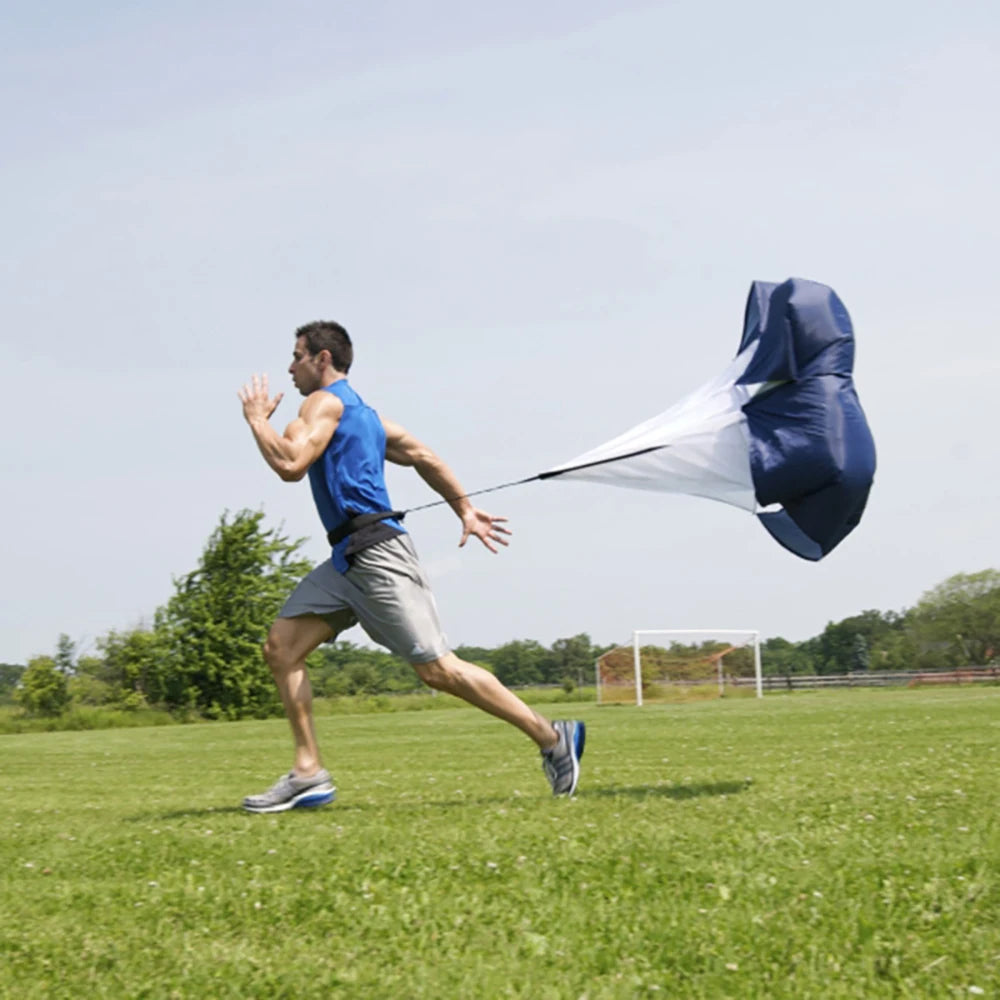 Speed Resistance Training Parachute Running Chute Soccer Speed Drag Chute Physical Training Equipment Parachute Umbrella