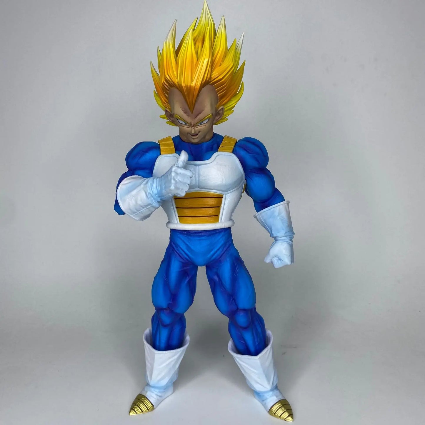 Figura de acción de Vegeta de Dragon Ball a escala 1/6, Super Saiyan Demonic Berserk, estatua de anime para decoración de escritorio, para coleccionistas de anime.