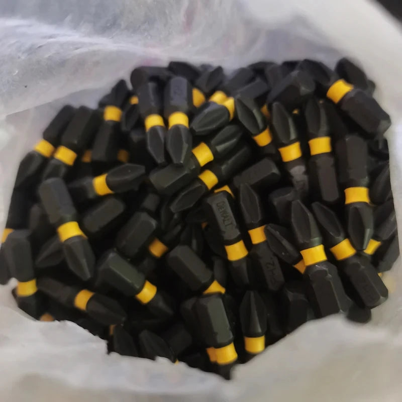 DEWALT PH2 SL8 Philips Slotted Drill Bits Series 10X 20X 89MM 63.5MM 57MM 50MM 25MM Original Screwdriver Batch Header