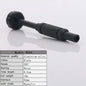 Precision Magnetic Screwdriver Handle Bearing Aluminium Alloy Bolt Handle Phone Repair Hand Tool for H4mm Screw Driver Bits