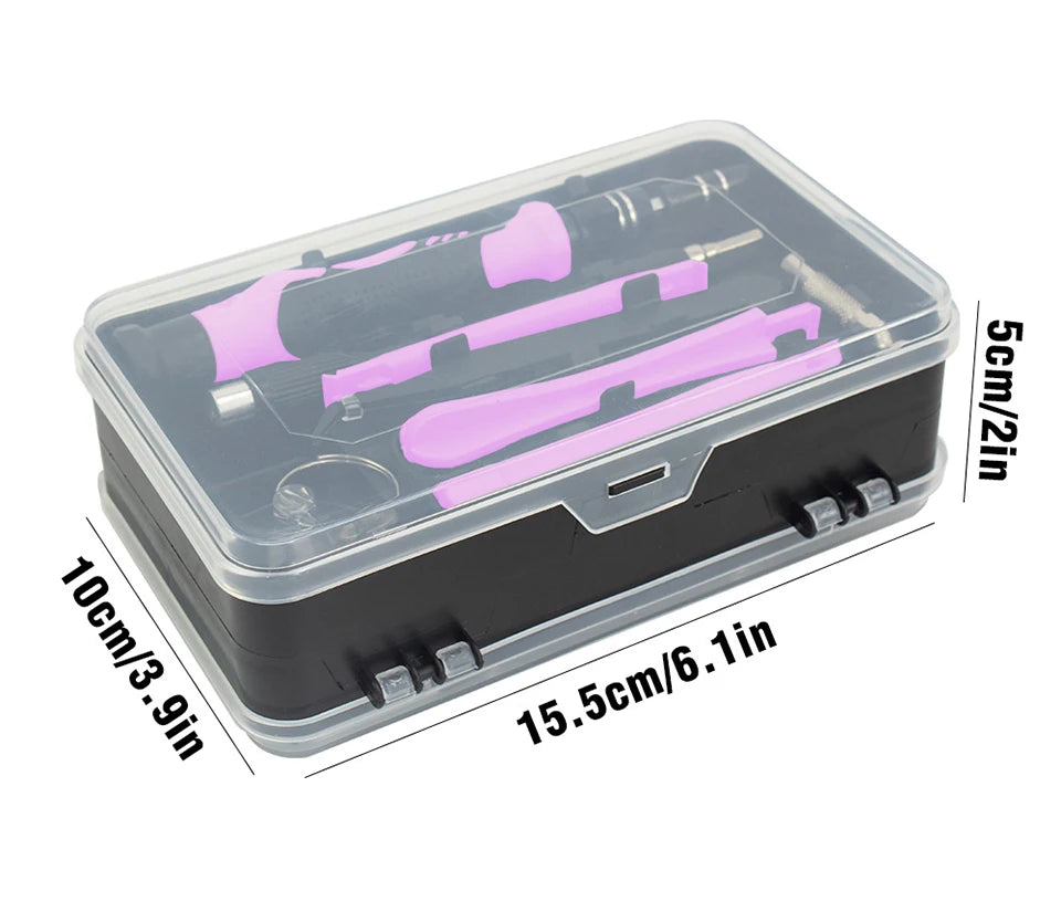 115-in-1 Magnetic Screwdriver Bit Kit, Torx Phillips Screwdriver Set with Removal Wrench, Repair Hand Tools for Phone & PC
