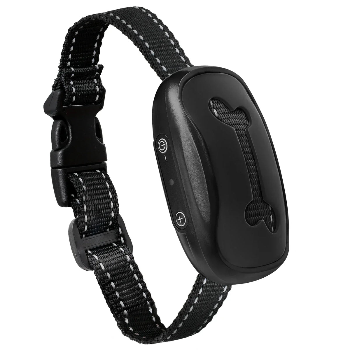 Pet Dog Anti-Barking Device USB Rechargeable Dog Training Collar Ultrasonic Stop Barking Vibration Anti-Bark Collar