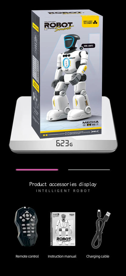 Nuevo Robot Jjrc R40 de Simulación Inteligente Interactivo y Programable, Robot Cantante y Bailarín, Apto para la Interacción en el Hogar