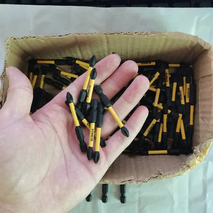 DEWALT PH2 SL8 Philips Slotted Drill Bits Series 10X 20X 89MM 63.5MM 57MM 50MM 25MM Original Screwdriver Batch Header