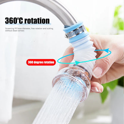 Universal 360° Rotating Faucet Aerator Swivel Water Saving Nozzle Kitchen Sink Faucet Attachment Accessories