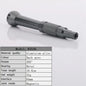 Precision Magnetic Screwdriver Handle Bearing Aluminium Alloy Bolt Handle Phone Repair Hand Tool for H4mm Screw Driver Bits