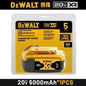 100% Original DEWALT 18V 20V 6.0Ah 5Ah, DCB206, DCB205 With Fast Charging, 20V Lithium Battery, 20V Dewalt Power Tool Battery