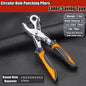 Multi-functional Punch Pliers Round Hole Oval Hole DIY Tool Watchband Strap Household Leathercraft Leather Belt Hole Punch Plier