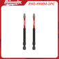 Milwaukee Heavy-Duty Impact Drill Bit Kit 1/4" Hex Magnetic Screwdriver Bits Organized in Portable Storage Case