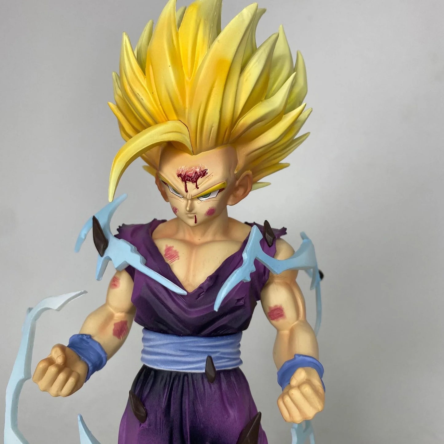 Figura de acción de Bz Dragon Ball Super Saiyan 2 Gohan, estatua coleccionable de Anime, adorno de escritorio, modelo de Pvc para coleccionistas de Anime