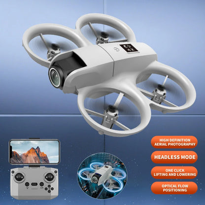 Mini Dron H135 4K Profesional con Cámara Dual, Modo Sin Cabeza, Evitación de Obstáculos, WiFi FPV, Dron 360 °   Helicóptero de Juguete RC Quadcopter