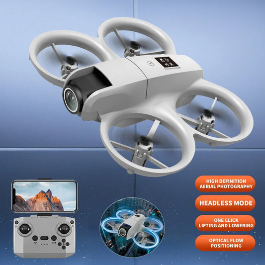 Mini Dron H135 4K Profesional con Cámara Dual, Modo Sin Cabeza, Evitación de Obstáculos, WiFi FPV, Dron 360 °   Helicóptero de Juguete RC Quadcopter