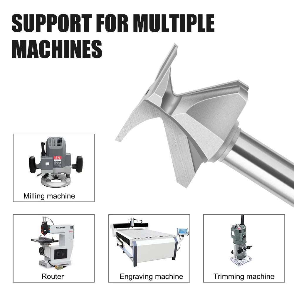 Arc Bending Integrated Router Bit R10 R18 R30 R50 Radius Forming Cutter for Wood Door Wall Panel Cabinet MDF Plywood Woodworking