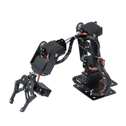 Kit de Brazo Robótico de 6 Grados de Libertad, Kit de Brazo Robótico Programable DIY para Arduino Raspberry Pi Robot para UNO/ESP32, Código Abierto y Tutorial