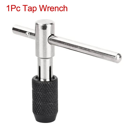 High Quality T-type Wrench Drill Set Hand Tapping Tools Machine Screw Thread Tap Twist Bit M3/M4/M5/M6/M8 Tap Set DIY Tool