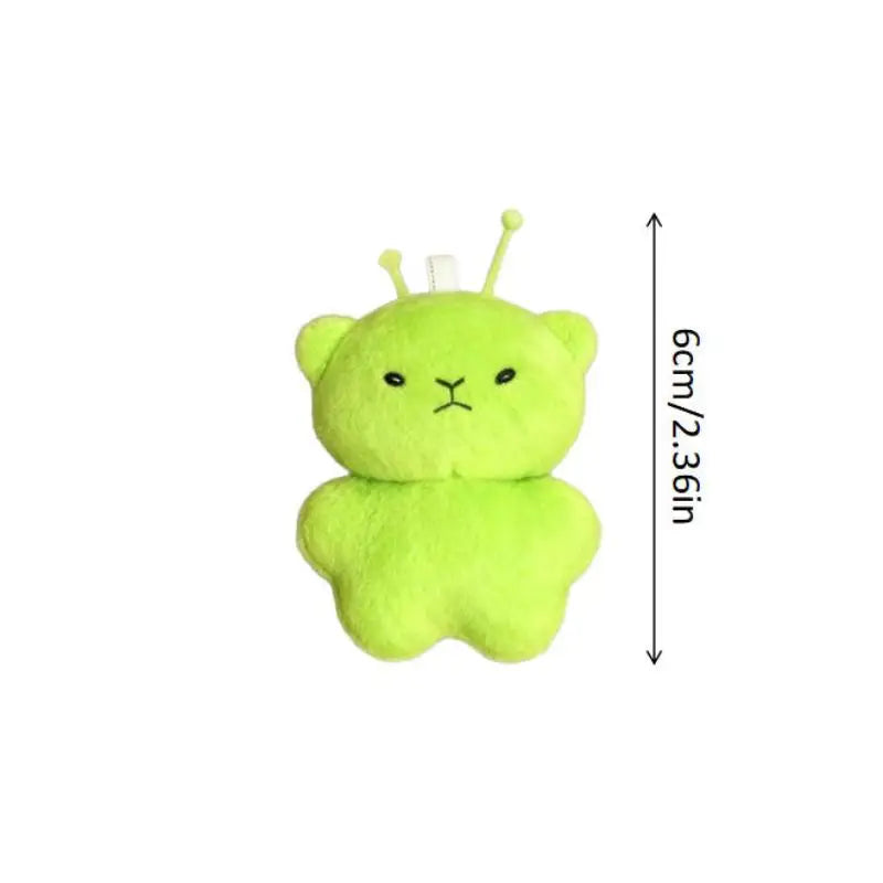 LLavero de peluche de gato alienígena, accesorios creativos, mochilas bonitas y feas, colgante, regalo de fiesta