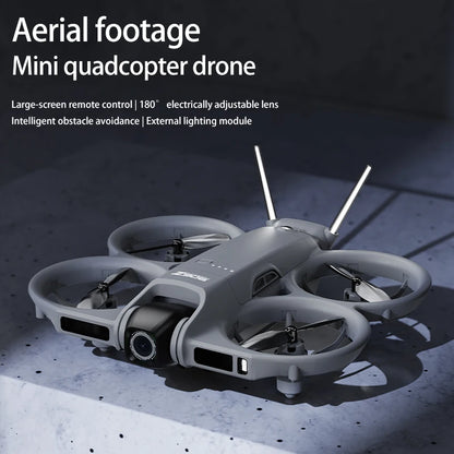 Dron Lenovo Z906 con Cámara Aérea 8K HD, Inteligente, con Sistema Anticolisión, Control Remoto con Pantalla Grande, Plegable, Motor sin Escobillas, GPS