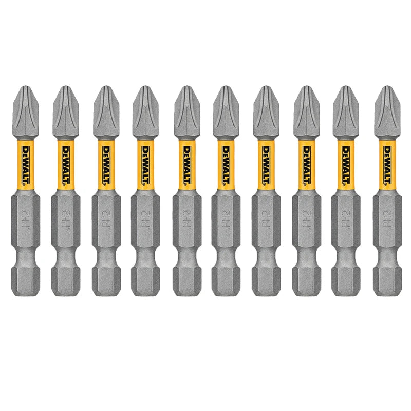 DEWALT Magnetic Impact Driver Bit Set PH2 Pivoting Bits Holder Extend 1/4" 6.35mm Hex Shank Electric Drill Accessories