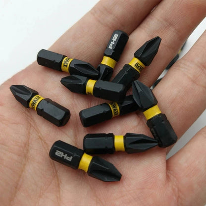 DEWALT DT70555T FLEXTORQ PH2 25mm Impact Screwdriver Bit Set, 25 Pieces, with Mini Storage Box, Fasteners, and Power Tool Accessories