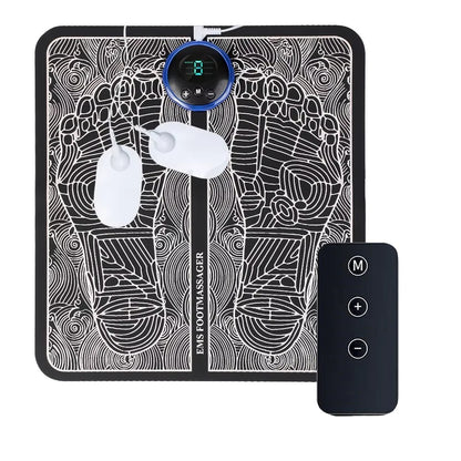 Electric foot massager pad, muscle massage relaxation trainer for massage, Fitness, outdoor sports, home family relaxation