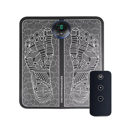 Electric foot massager pad, muscle massage relaxation trainer for massage, Fitness, outdoor sports, home family relaxation