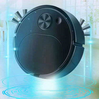 3-in-1 Automatic Electric Floor Vacuum Cleaner, USB Rechargeable, Cordless, for Home and Office Cleaning