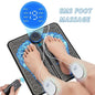 Electric foot massager pad, muscle massage relaxation trainer for massage, Fitness, outdoor sports, home family relaxation
