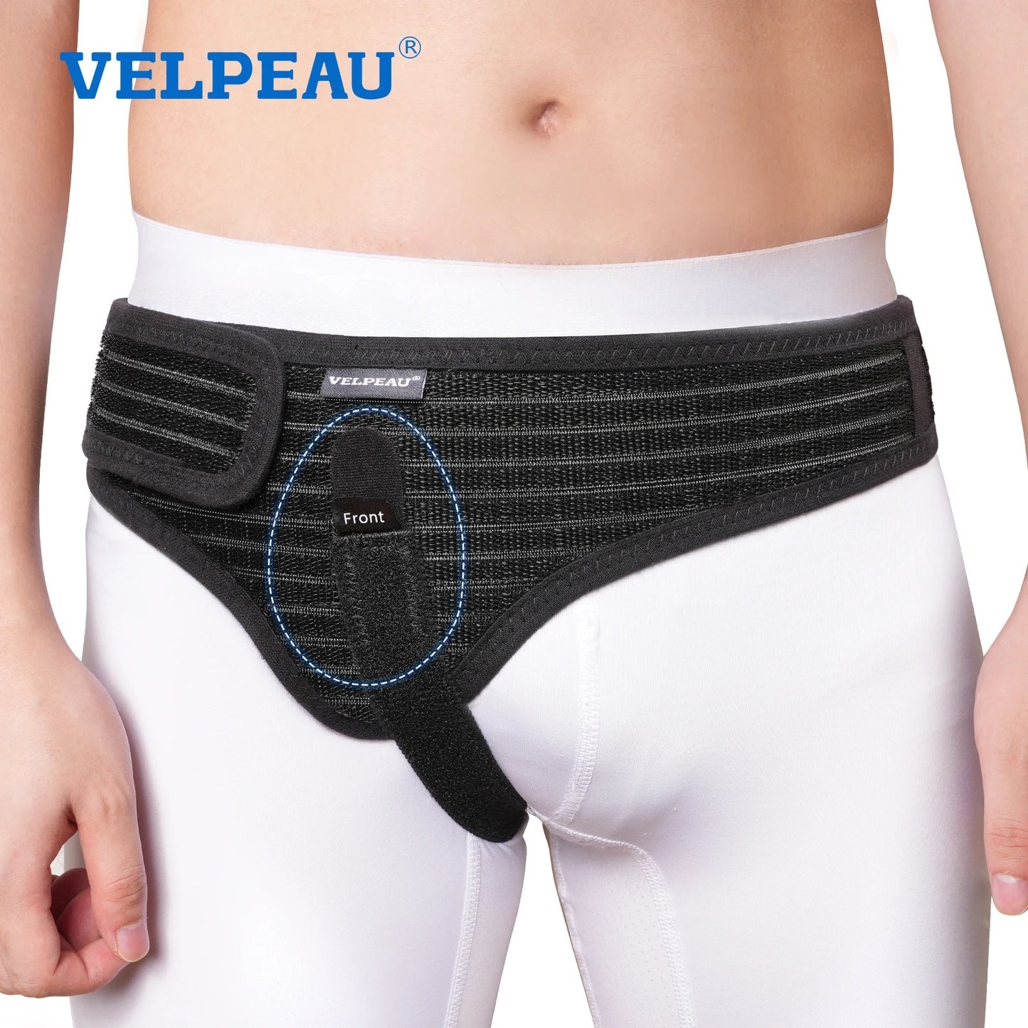 Hernia belt for left/right side
