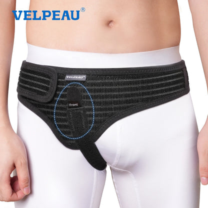 Hernia belt for left/right side